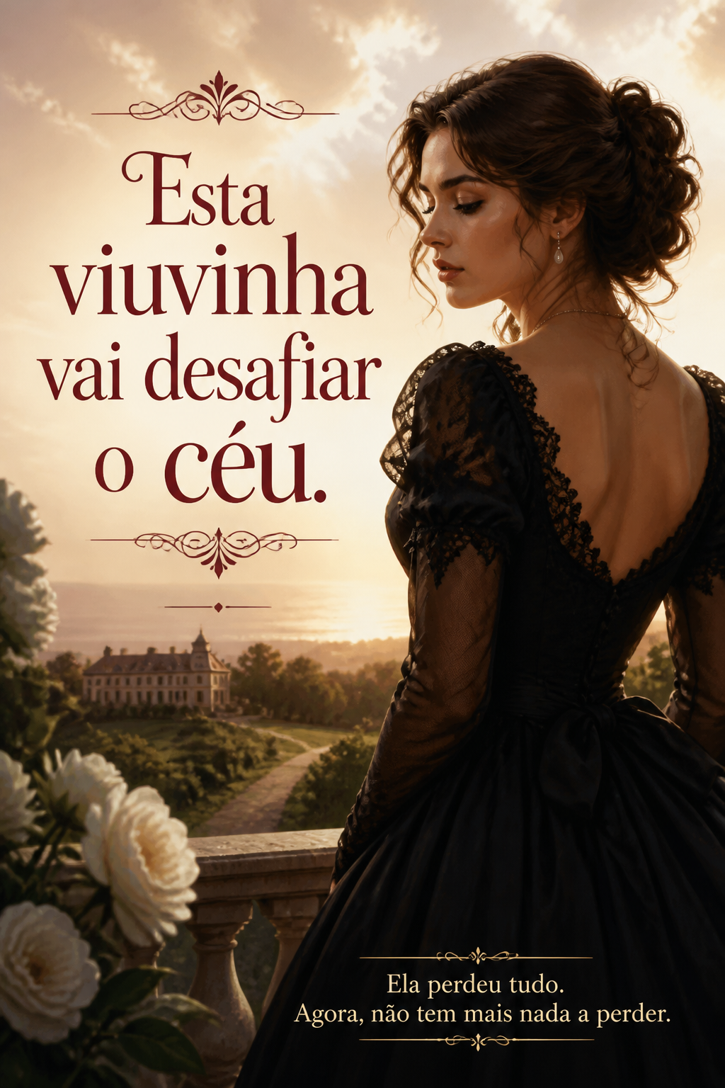 Esta viuvinha vai desafiar o céu.