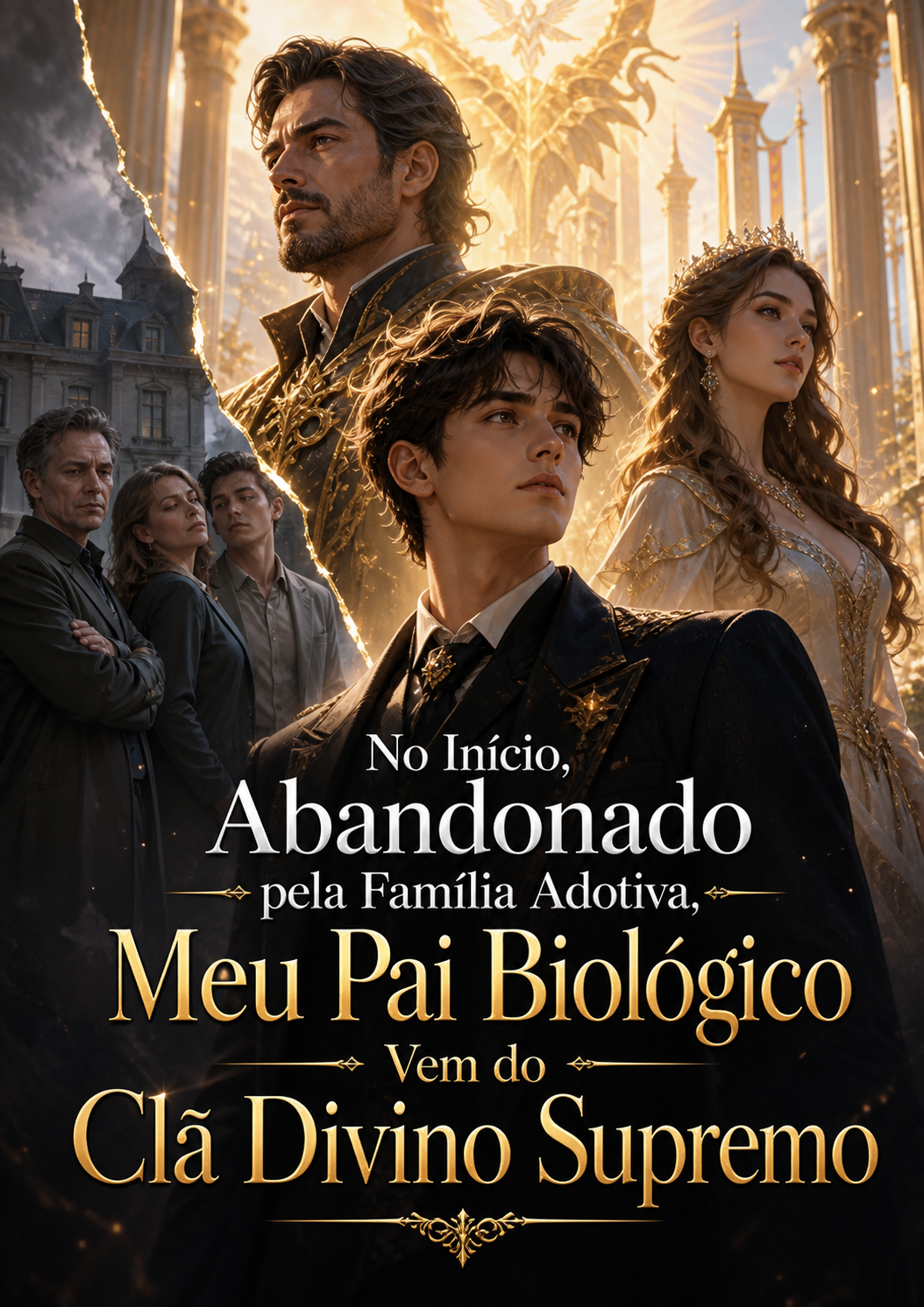 No Início, Abandonado pela Família Adotiva, Meu Pai Biológico Vem do Clã Divino Supremo