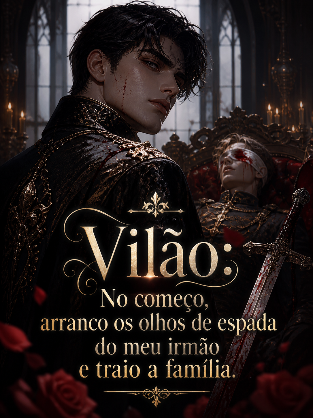Vilão: No começo, arranco os olhos de espada do meu irmão e traio a família.